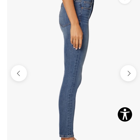 NWT High Rise Curvy Skinny Ankle Joe’s Jeans 32 - Picture 2 of 4